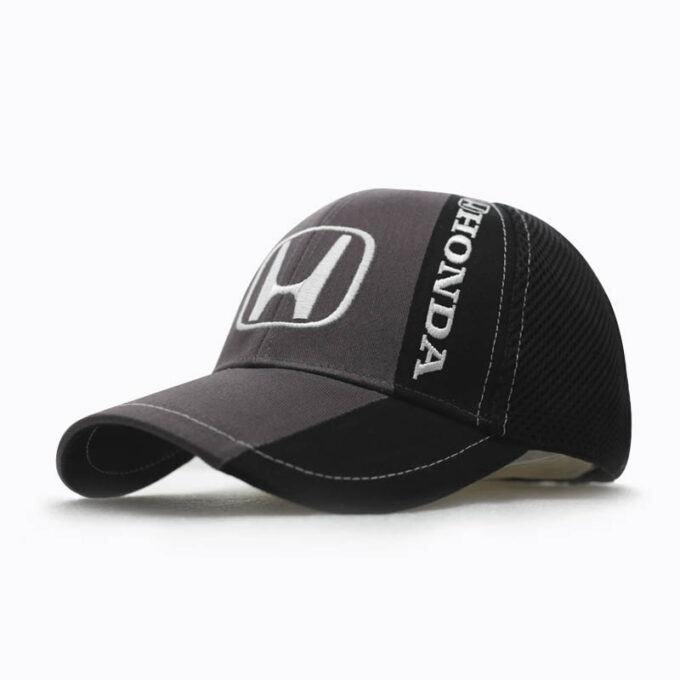 honda-cap-gray-black-hat