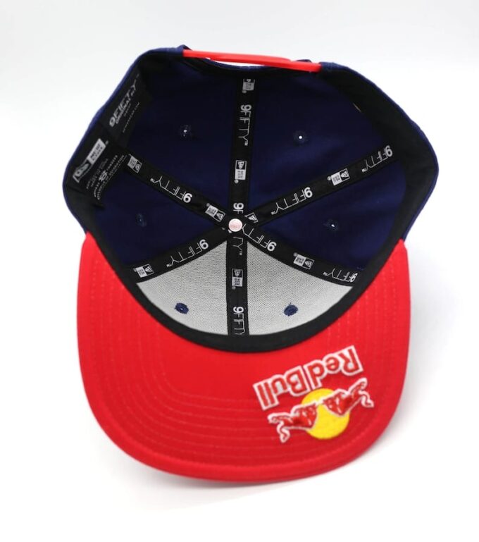 Flat Brim Hip Hop Red Bull Cap Adjustable Snapback Hat triple red bull logo