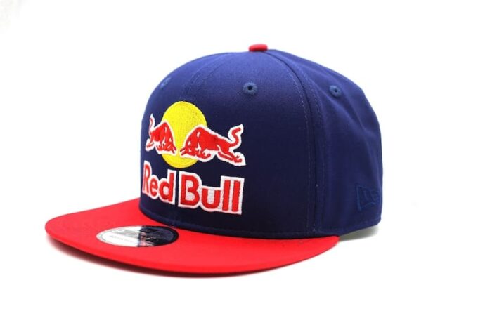 red bull cap Flat Brim Hip Hop Red Bull Cap Adjustable Snapback Hat