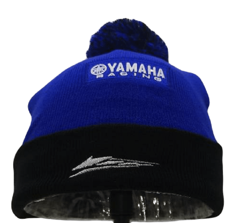 Wool Racing Beanie Blue