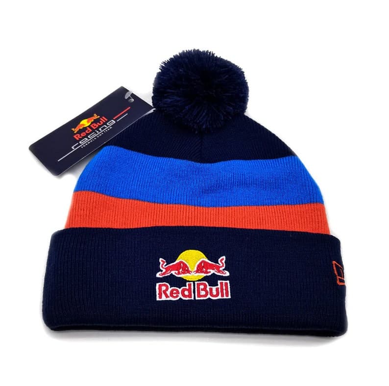 Wool Racing Beanie Blue