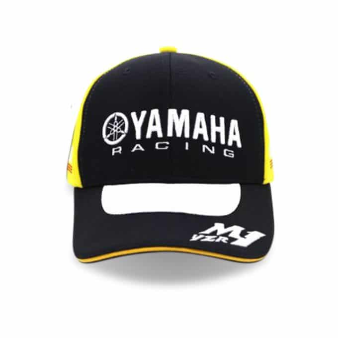 yamaha racing cap yellow black