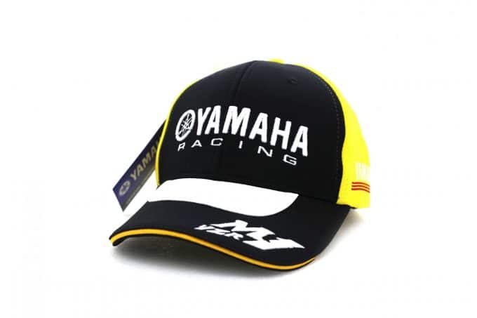 yamaha racing cap black yellow