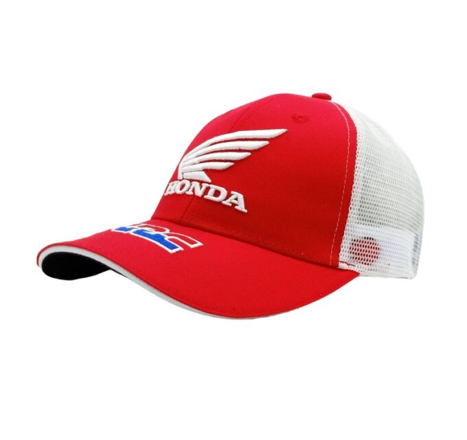 red honda racing cap