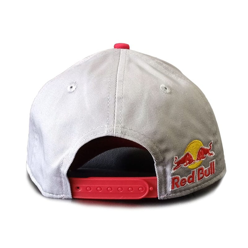 Red Bull cap 9Forty new era adjustable red snapback closure with triple Red Bull logo