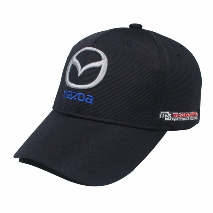 mazda cap dark navy blue baseball cap