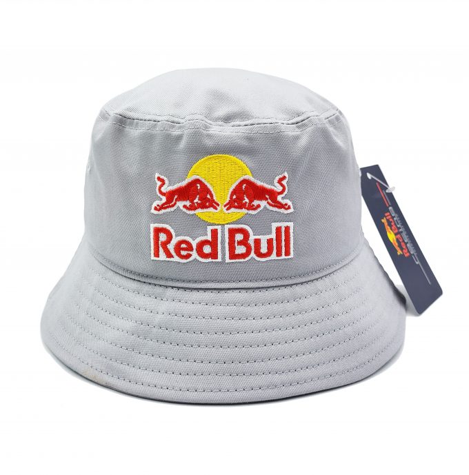 gray-red-bull-bucket-hat