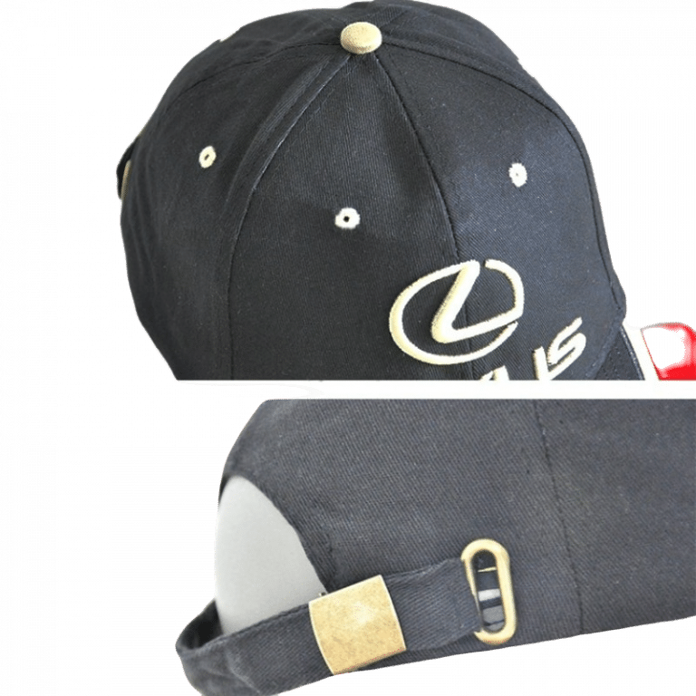 LEXUS Cap Car Brand Logo Black Snapback Hat - WEAR MY HAT