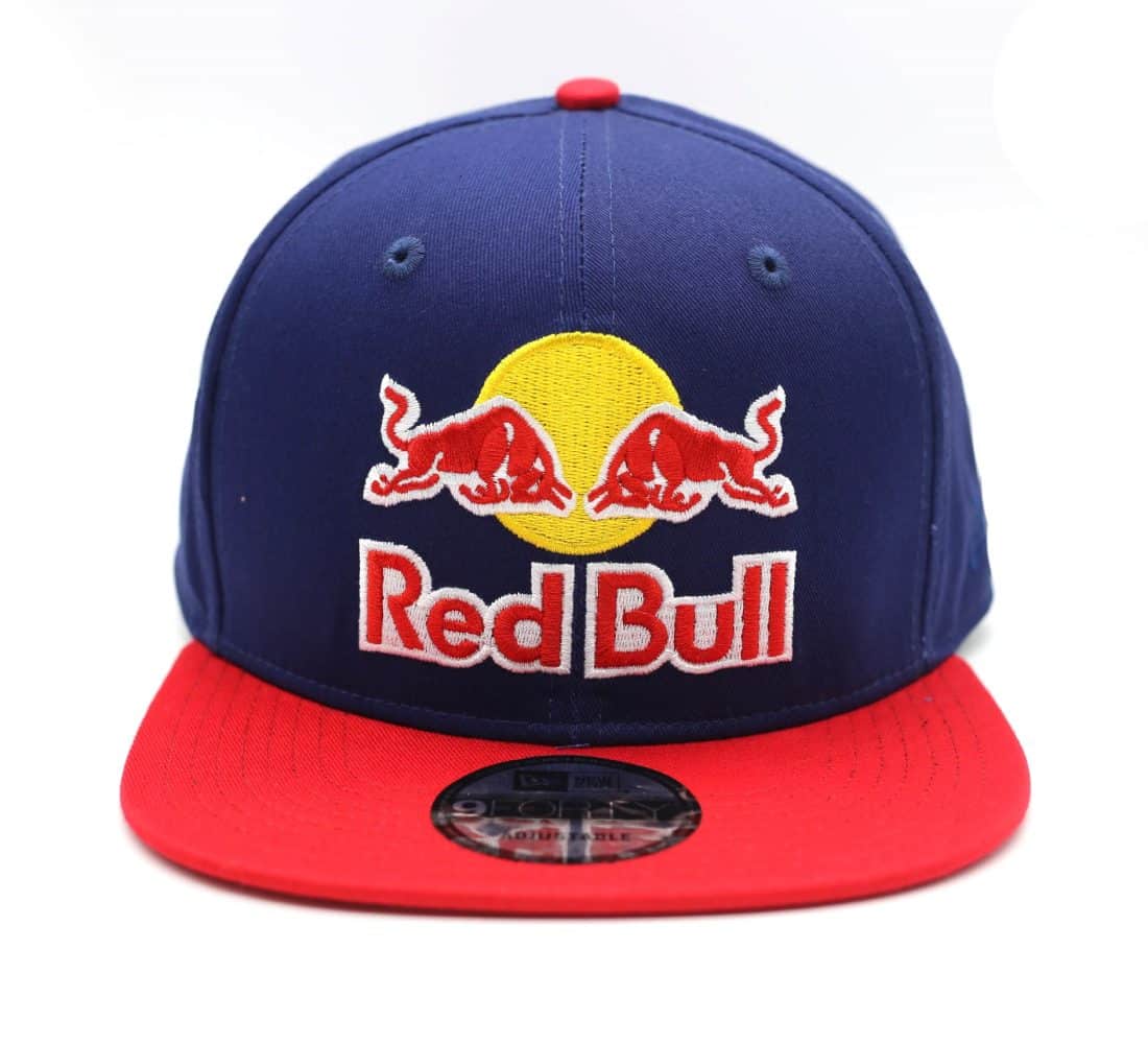 Red Bull Cap Blue Red Flat Brima - WEAR MY HAT