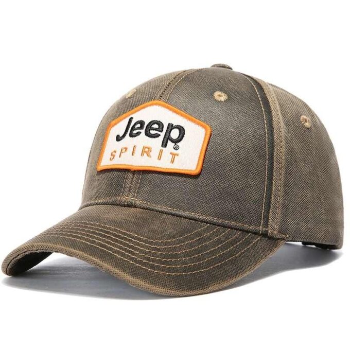 jeep spirit vintage cap brown