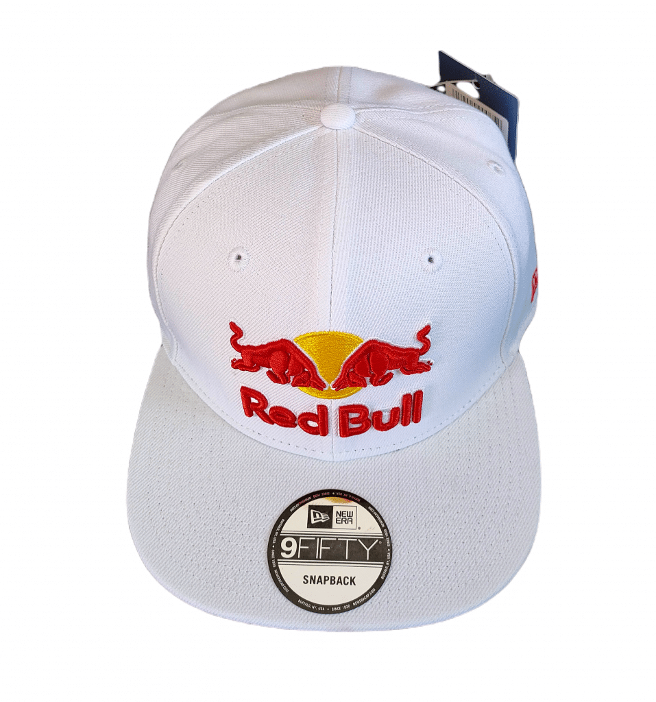 Red Bull New Era Cap Pure White - WEAR MY HAT