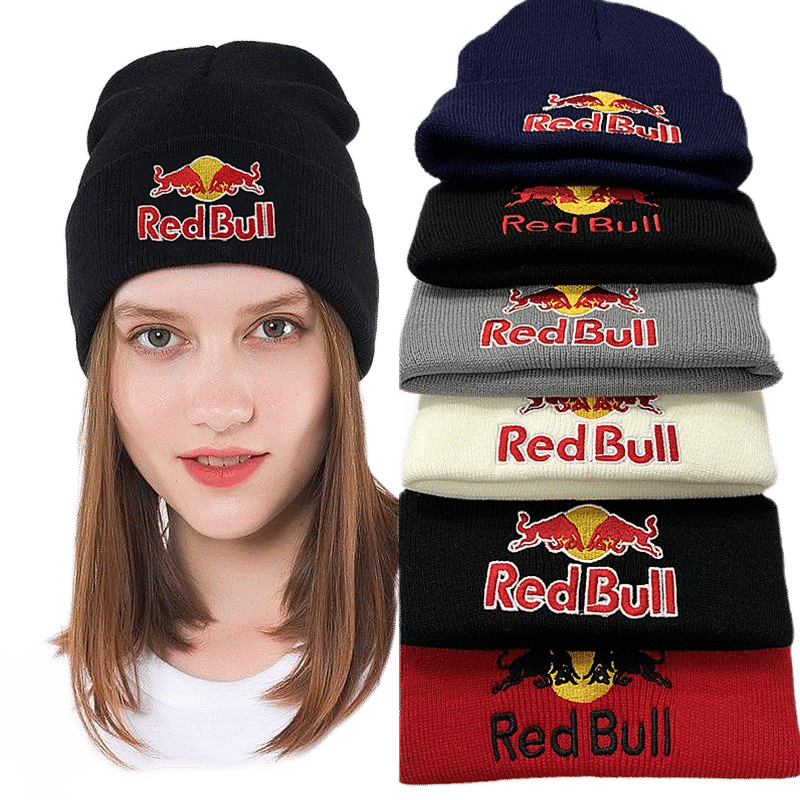 Red Bull New Era Winter Beanie Hats - WEAR MY HAT