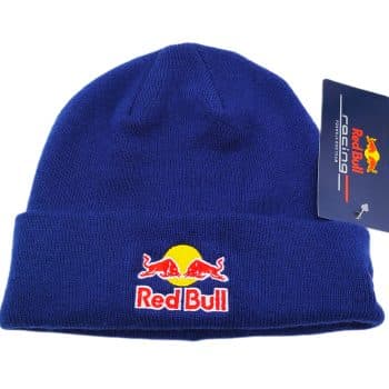 Red Bull Beanie Hat New Era Blue