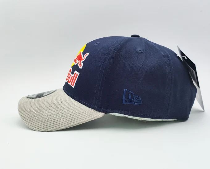 Red bull cap blue new era hat