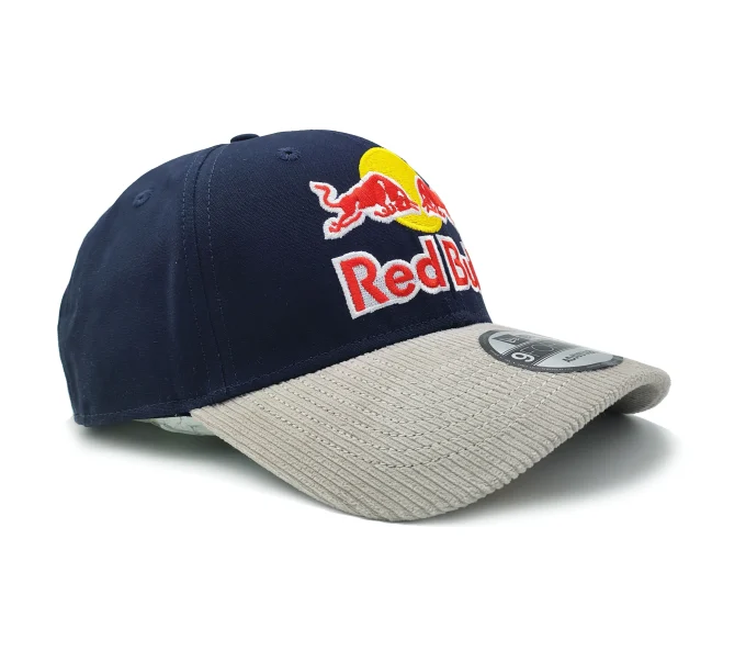Red bull corduroy hat blue new era cap