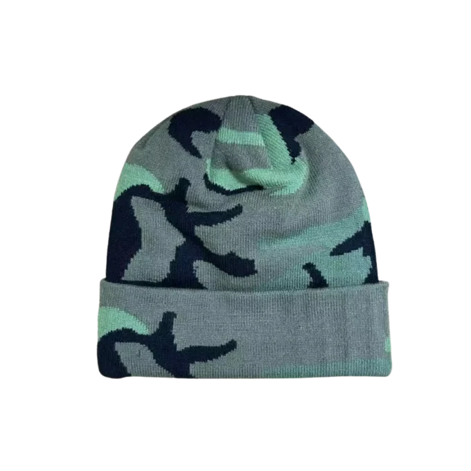 Red bull camouflage beanie hat