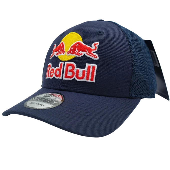 Red Bull New Era Cap Blue with Triple Logos