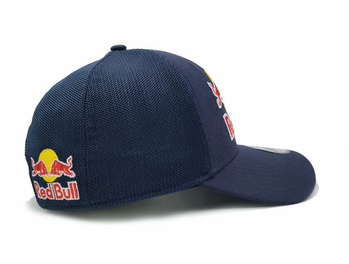 Red Bull New Era cap blue breathable mesh hat adjustable