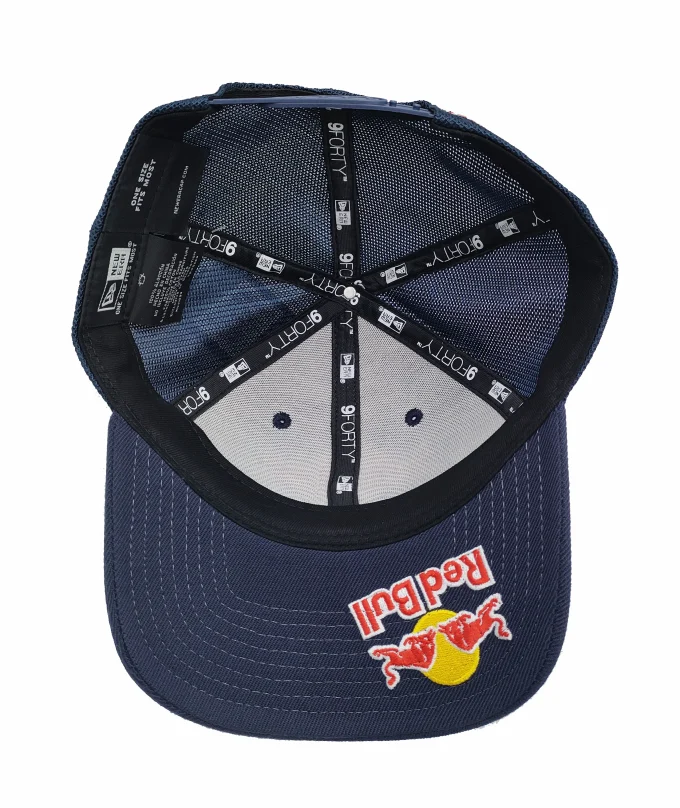 Red Bull New Era cap blue breathable mesh hats