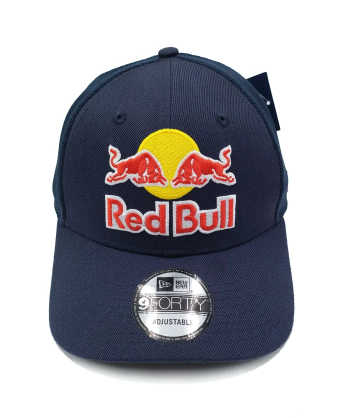 Red Bull New Era cap blue breathable mesh snapback hat