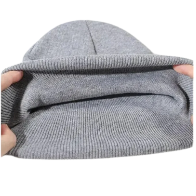 Red bull grey beanie knit hat