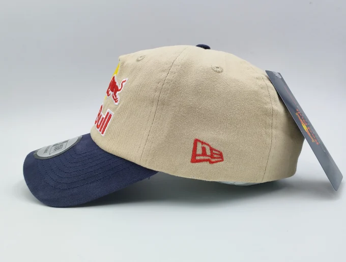 Red bull new era cap khaki blue snapback