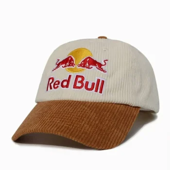 Red bull corduroy beige caps
