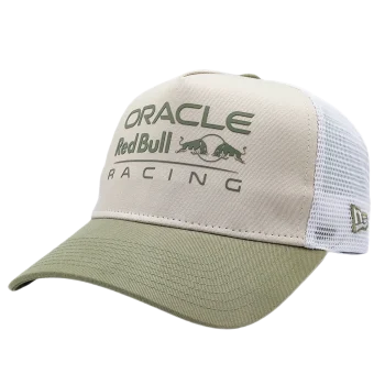 Red bull oracle new era trucker cap green hat