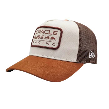 red bull oracle cap brown new era trucker hat